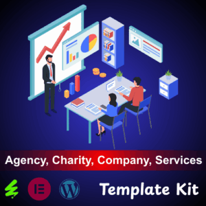 Agency, Charity, Company & Services – WordPress Template Kit