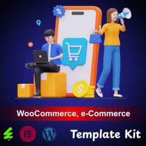 e-Commerce, WooCommerce– WordPress Template Kit